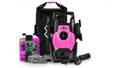 Kit nettoyeur haute-pression pour motos MUC-OFF (comprend les produits de nettoyage et d'entretien)