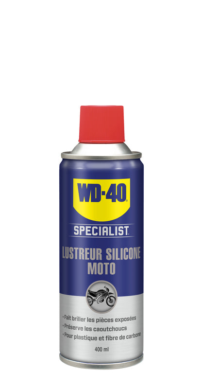 Lustreur silicone WD-40 Specialist Moto 400ml