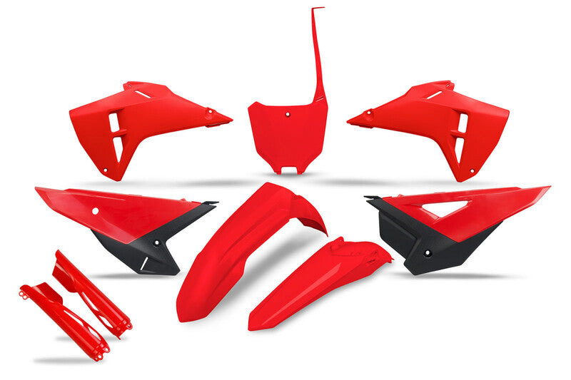 Kit plastiques complet avec protections de fourche UFO - couleur OEM