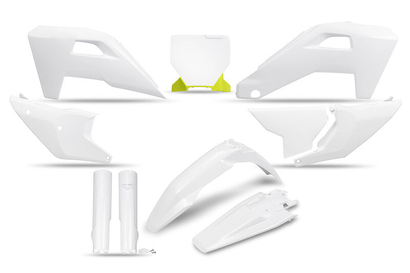 Kit plastiques complet avec protections de fourche UFO - couleur OEM