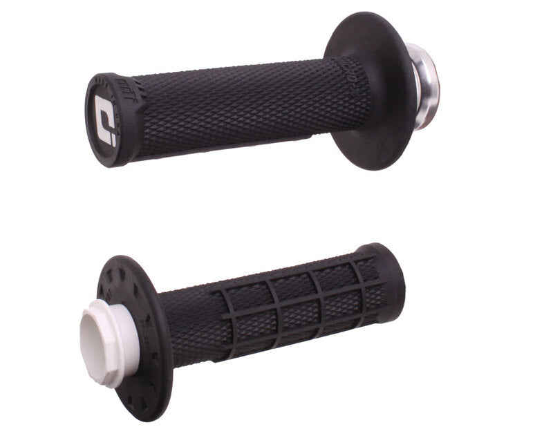 Revêtements ODI Micro-X Lock-On semi-gaufré - noir/argent