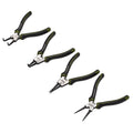 Jeu de pinces à circlips DRAPER - 180 mm (4 pièces)