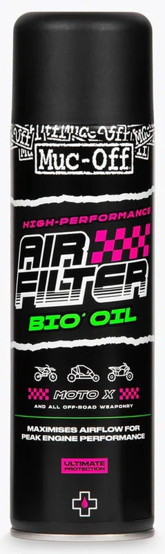 Huile filtre à air MUC-OFF Bio - Spray 500ml