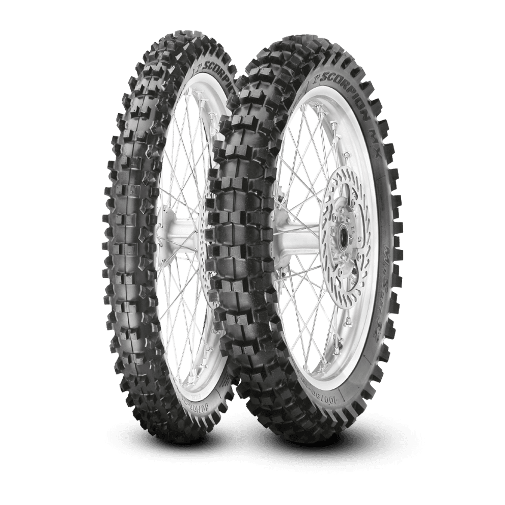 Pneu Pirelli MX32 Arrière (90/100/16) - 85cc Grandes Roues